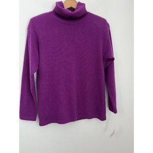 Vintage Starford Lambswool Angora Rabbit Hair Turtleneck Sweater New Siz…